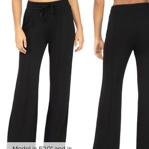 Yogalicious wide leg terry pants NWT